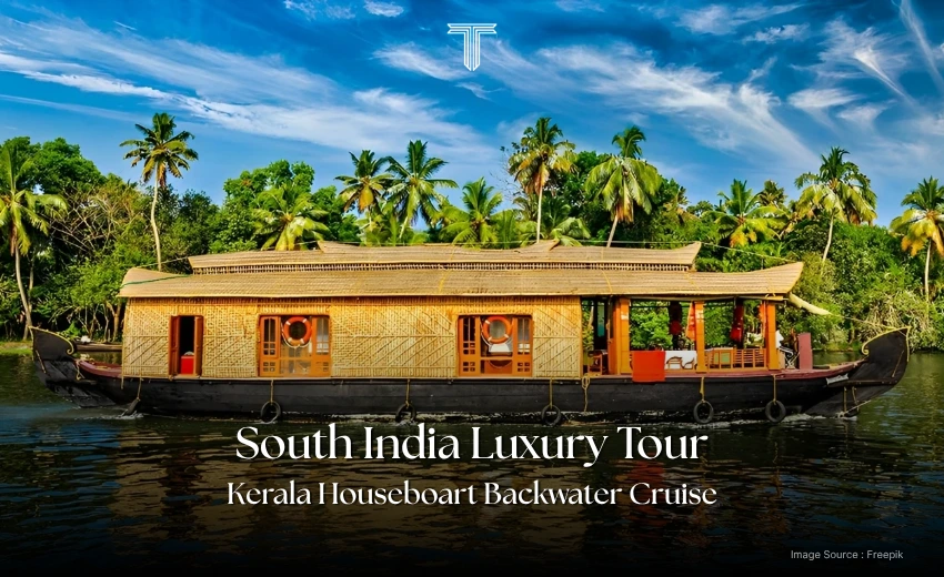 500006 A - kochi houseboat, Alleppey backwaters south india luxury tour