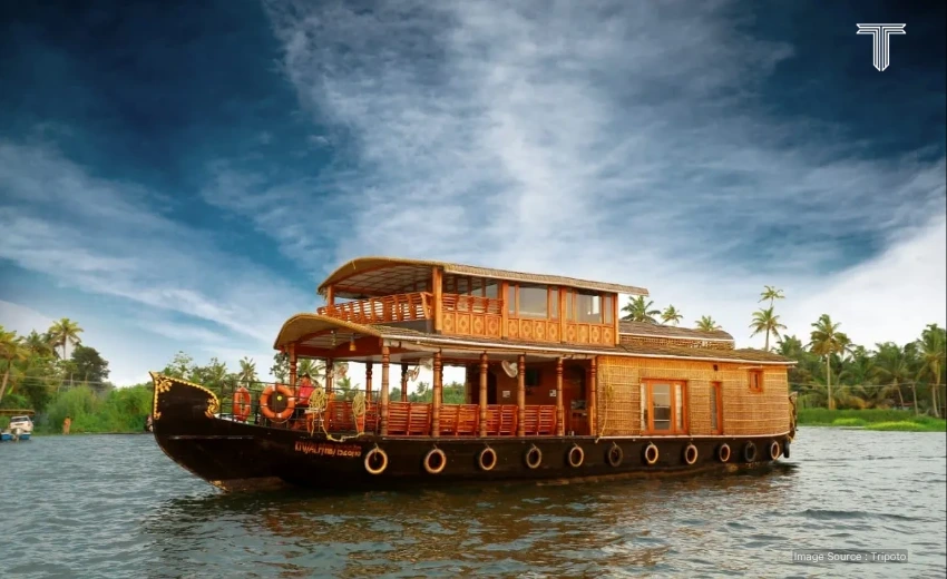 south india luxury tour - kerala houseboat
