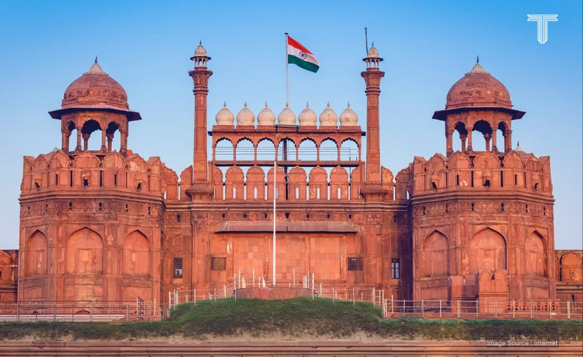 delhi red fort, luxury golden triangle tour packages