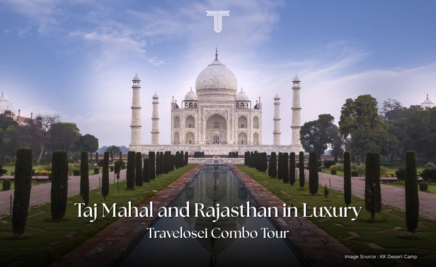 500720 A - Taj Mahal & Rajasthan luxury combo tour