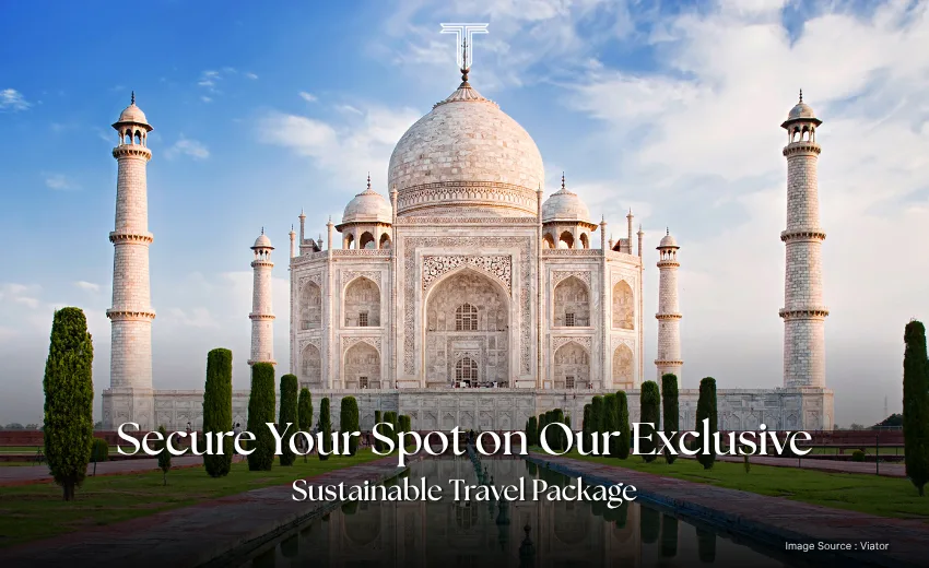 71024 A - Taj Mahal Agra - sustainable travel