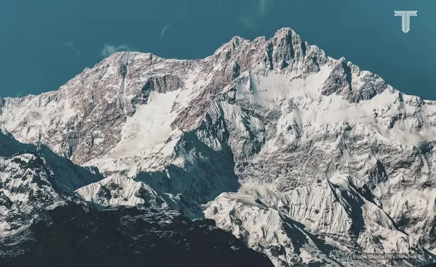 Kanchenjunga Peak - india trip