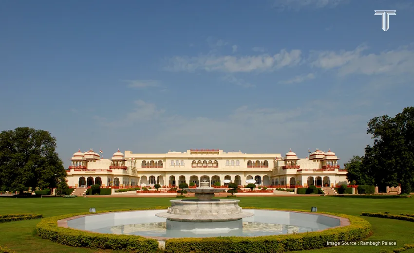 Rajasthan Desert, Rajasthan Food, Mount Abu, Taj Lake Palace, Rambagh Palace, Jaipur  - Rambagh Palace - best time to travel